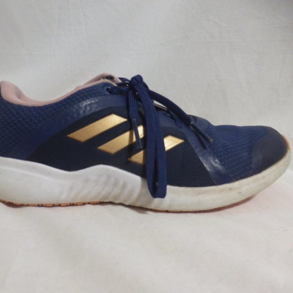 ADIDAS, non marking running shoes, Ready Steady Girl! print on back pull tab EUC - Picture 13 of 14